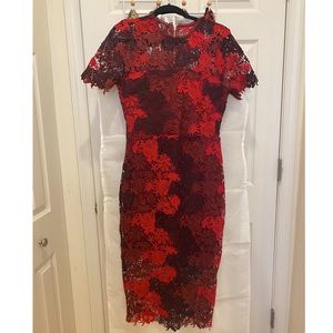 Red Lulus Dress. Only worn once!